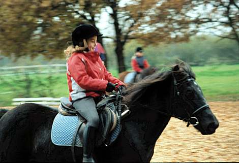 schnelles Reiten